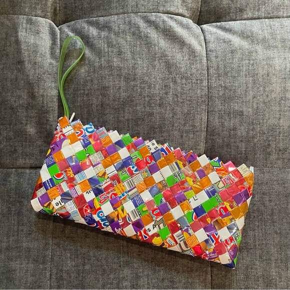 Vintage Candy Wrapper Clutch Handbag - Picture 3 of 7